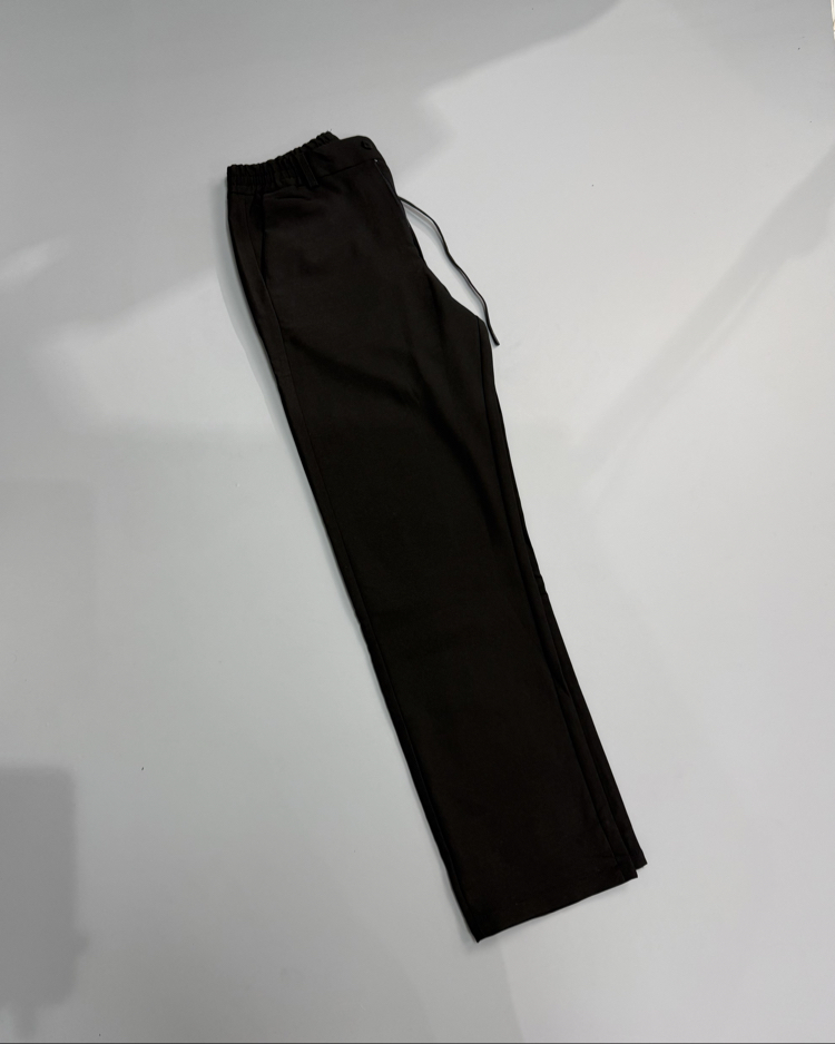 Siyah baggy jogger pantolon 