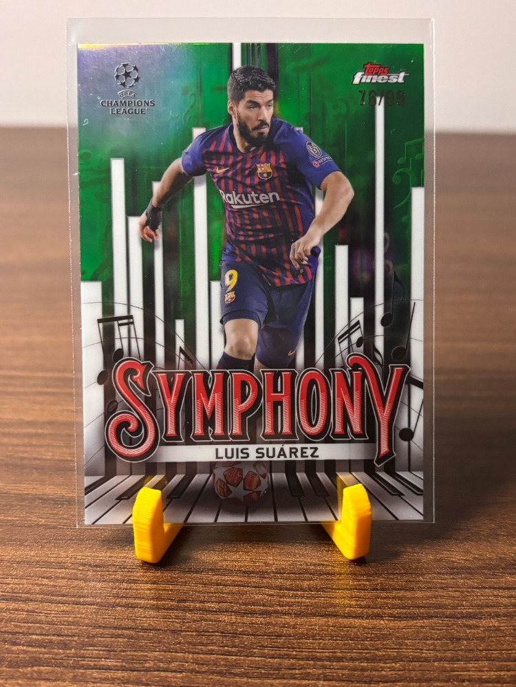 Topps Finest  Luis Suarez Symphony /99 Numaralı Kartı