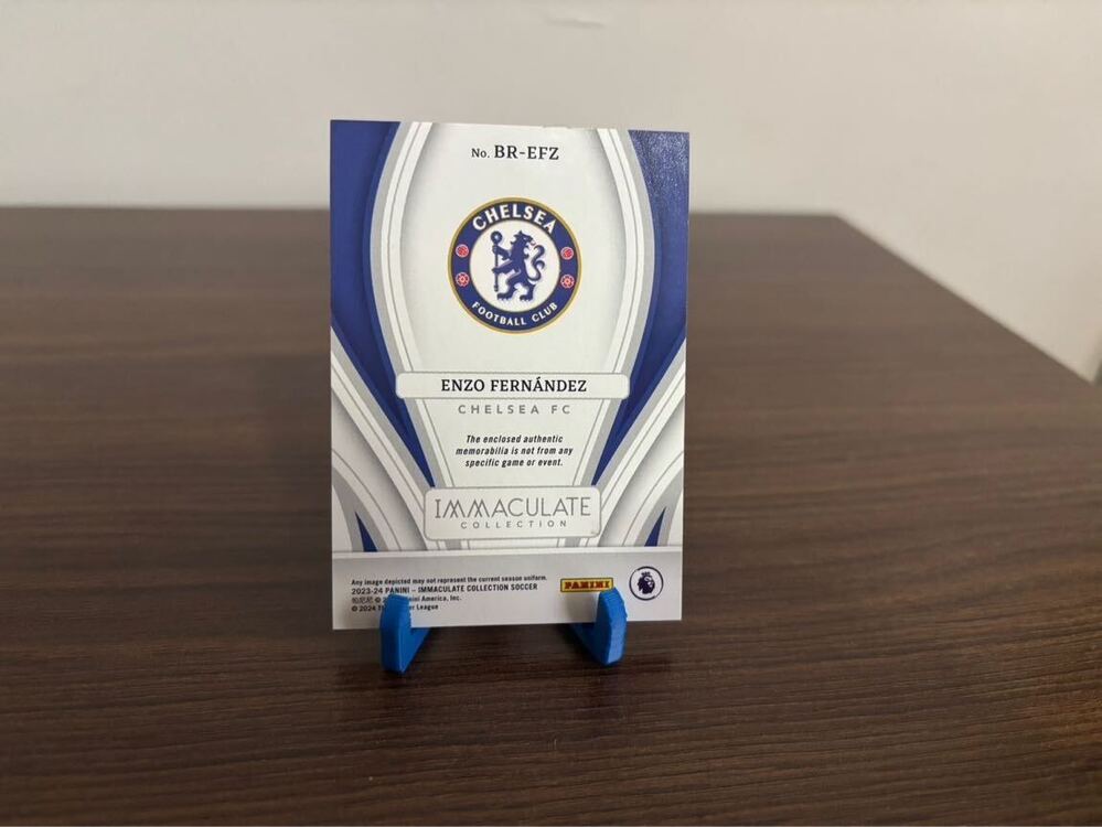 Enzo Fernandez 23-24 Panini Immaculate Brilliance | Forma Parçası Kartı /99