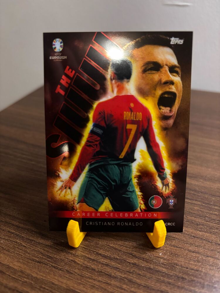Cristiano Ronaldo Euro 2024 Career Celebration Kartı