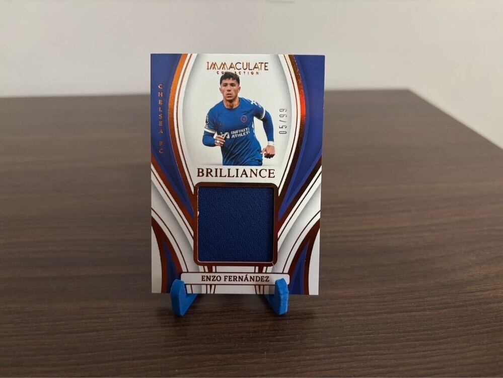 Enzo Fernandez 23-24 Panini Immaculate Brilliance | Forma Parçası Kartı /99