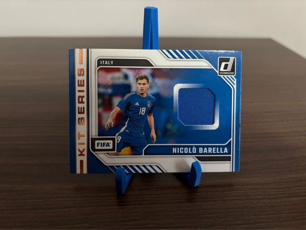 Nicolò Barella 24-25 Panini Donruss | Maç Forma Parçası Kartı
