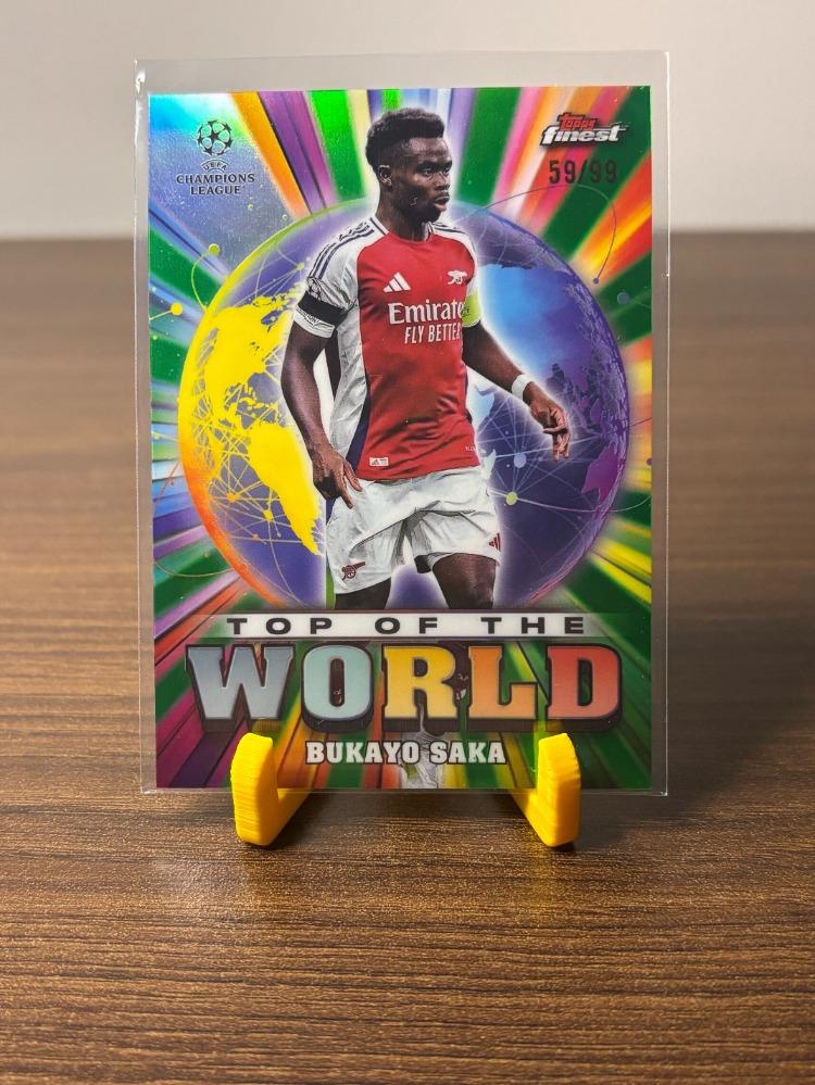 Topps 2024-2025 Bukayo Saka Top Of The World /99 Numaralı Kart