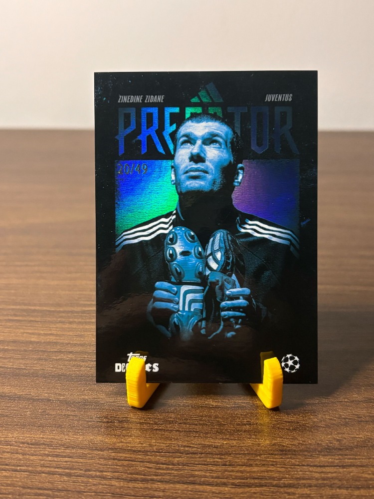 Zinedine Zidane 2024-25 Topps  /49 Numaralı Kartı