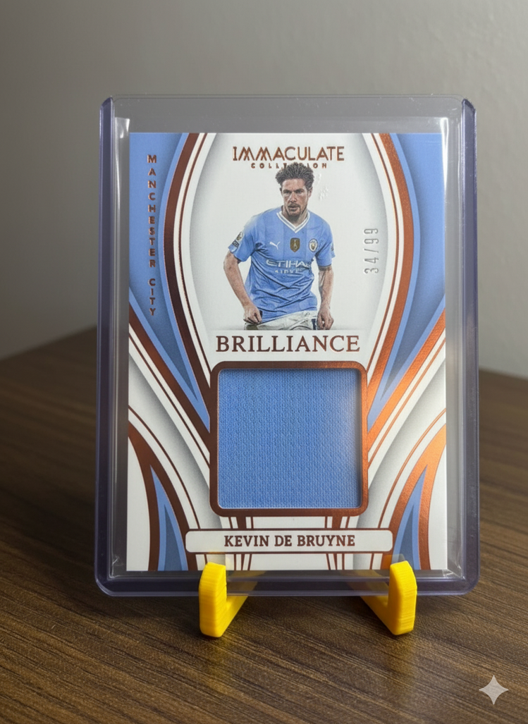 Kevin De Bruyne  2023-24 Panini Immaculate /99 Forma Parçalı Kart