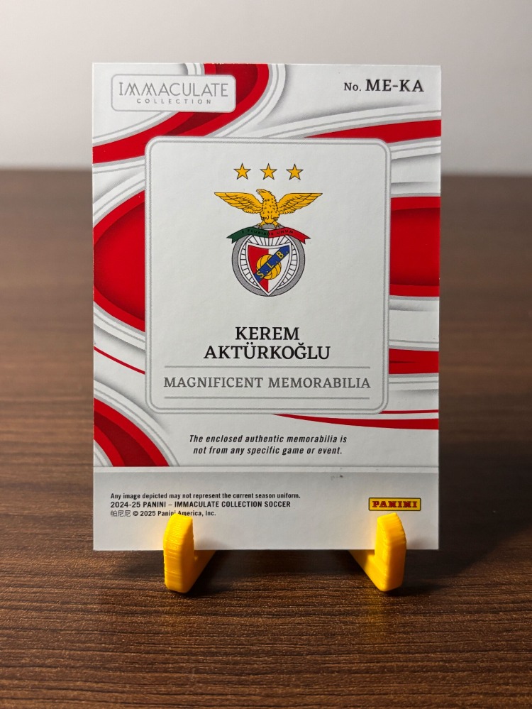 Panini Immaculate 2024-2025 Kerem Aktürkoğlu Forma Parçası /20