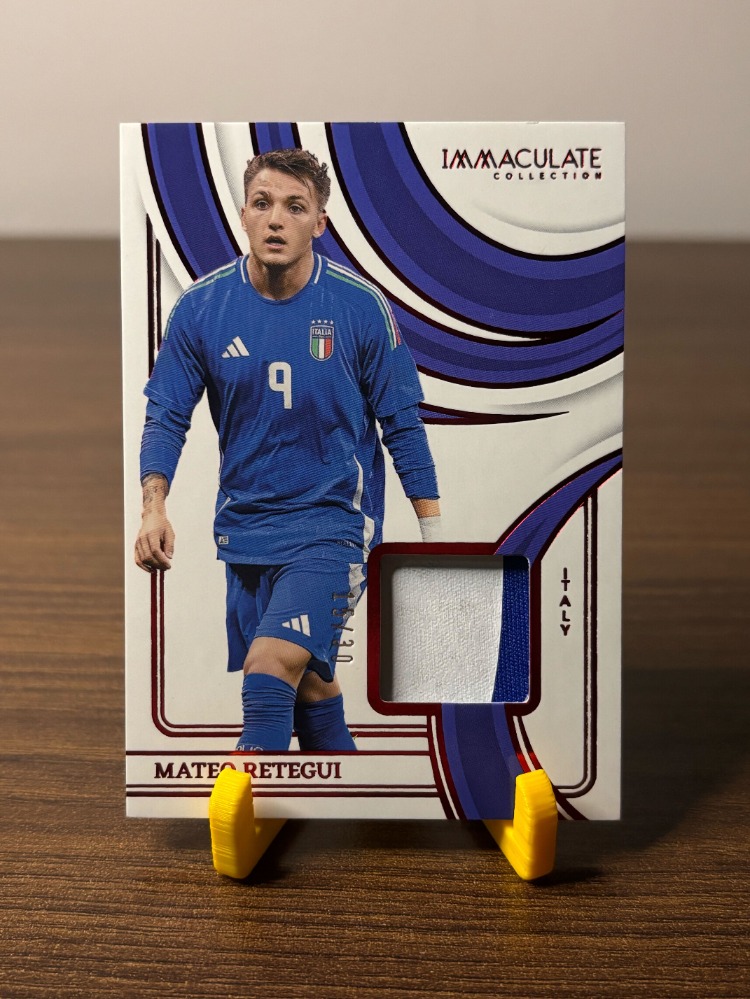 Mateo Retegui 2024/25 Panini Immaculate Forma Parçalı /30