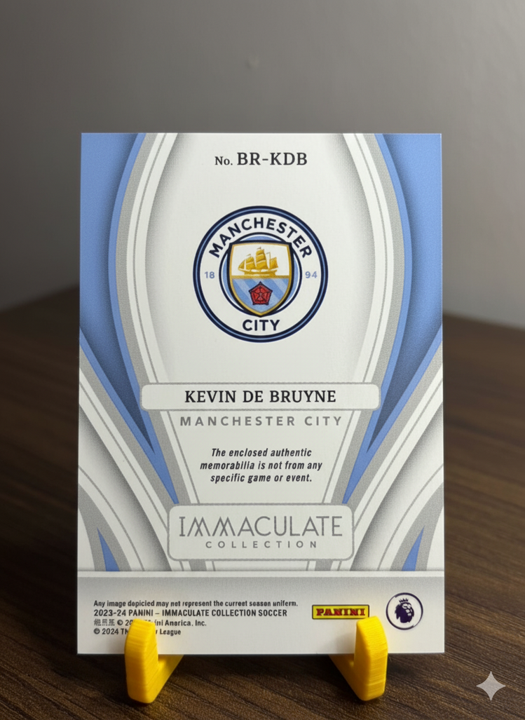 Kevin De Bruyne  2023-24 Panini Immaculate /99 Forma Parçalı Kart