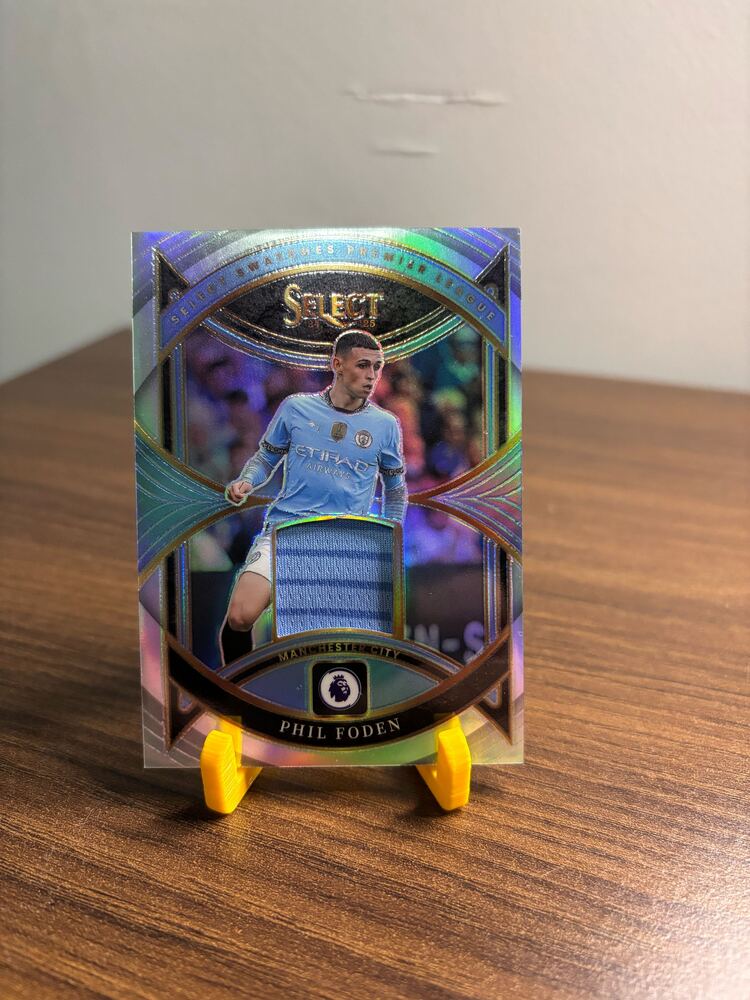 2024-25 Panini Select Premier League - Select Swatches Phil Foden Forma Paraç