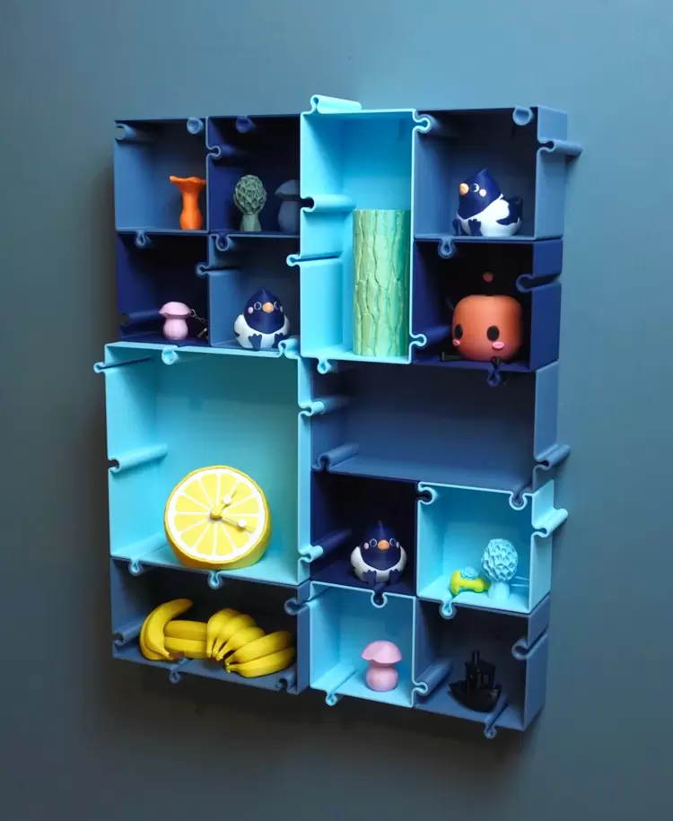 Sonsuz Puzzle Duvar Dekoru - STL Dosyası 