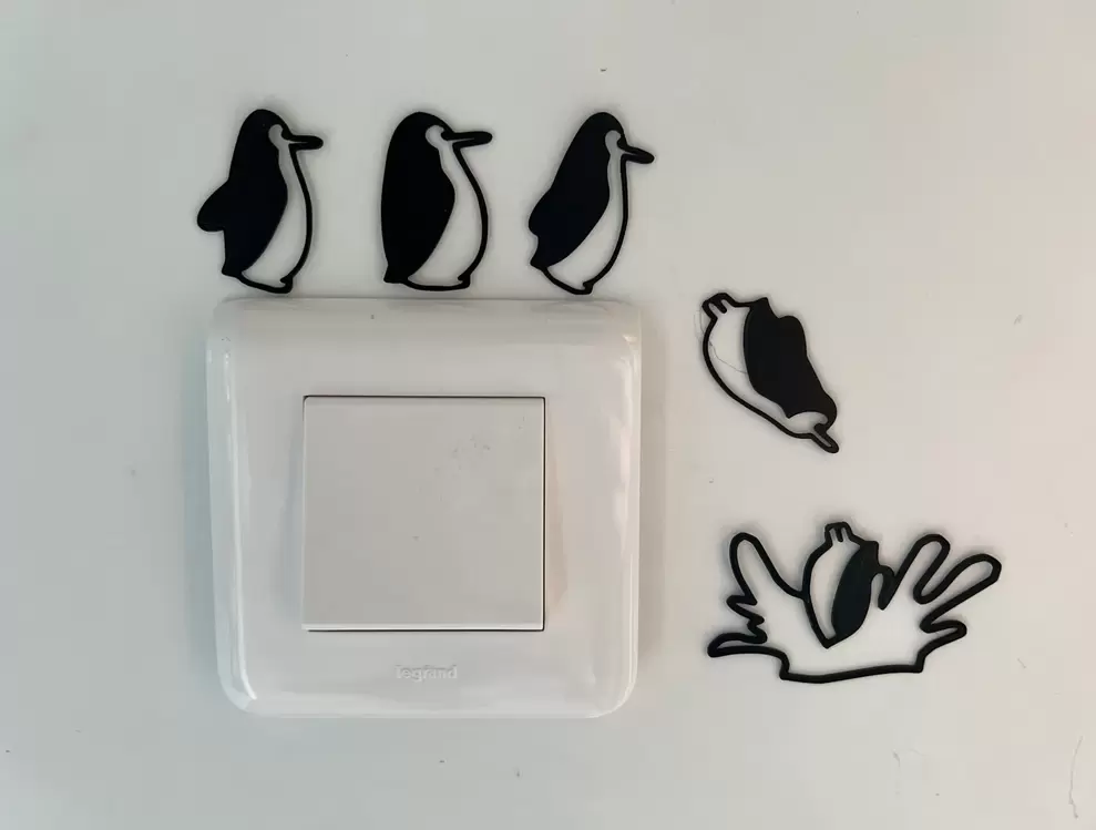 Penguen Geçidi - Priz Dekoru