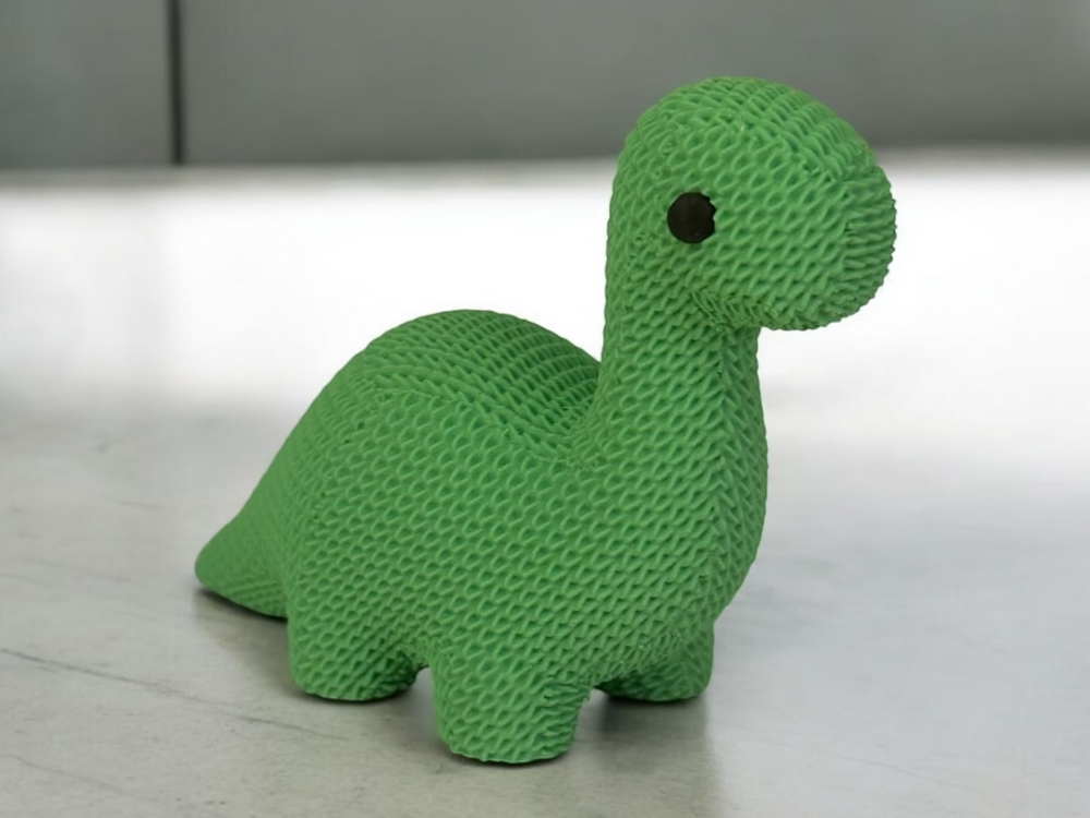 Minik Dinozor – 3D Örgü Tasarımı