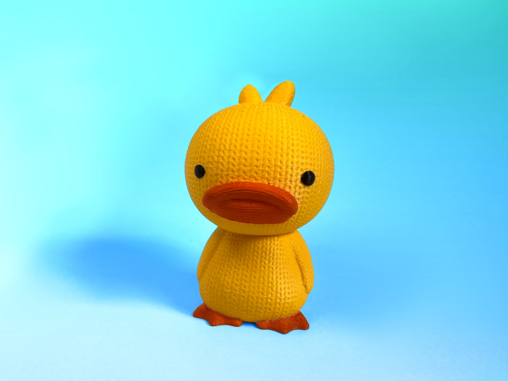 Yavru Ördek – 3D Örgü Tasarımı