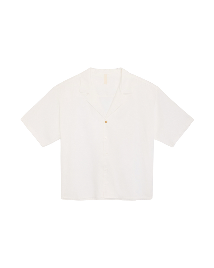 Classic White Shirt – Short Sleeve