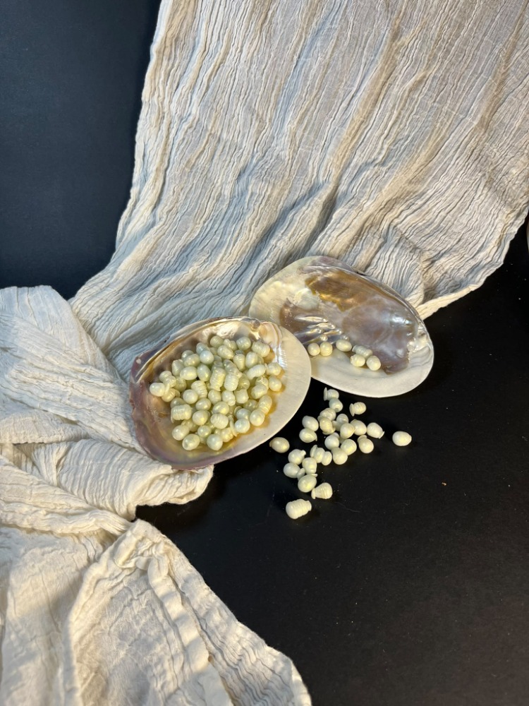 LÉNA | 200 gr El Yapımı İnci Formunda Soya Mum