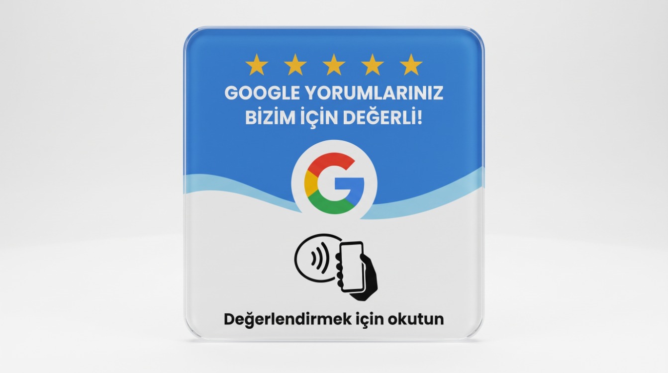 Touchify | Google Yorum NFC Kartı - 10'lu Avantaj Paketi (Çoklu Şube & Masa Çözümü)