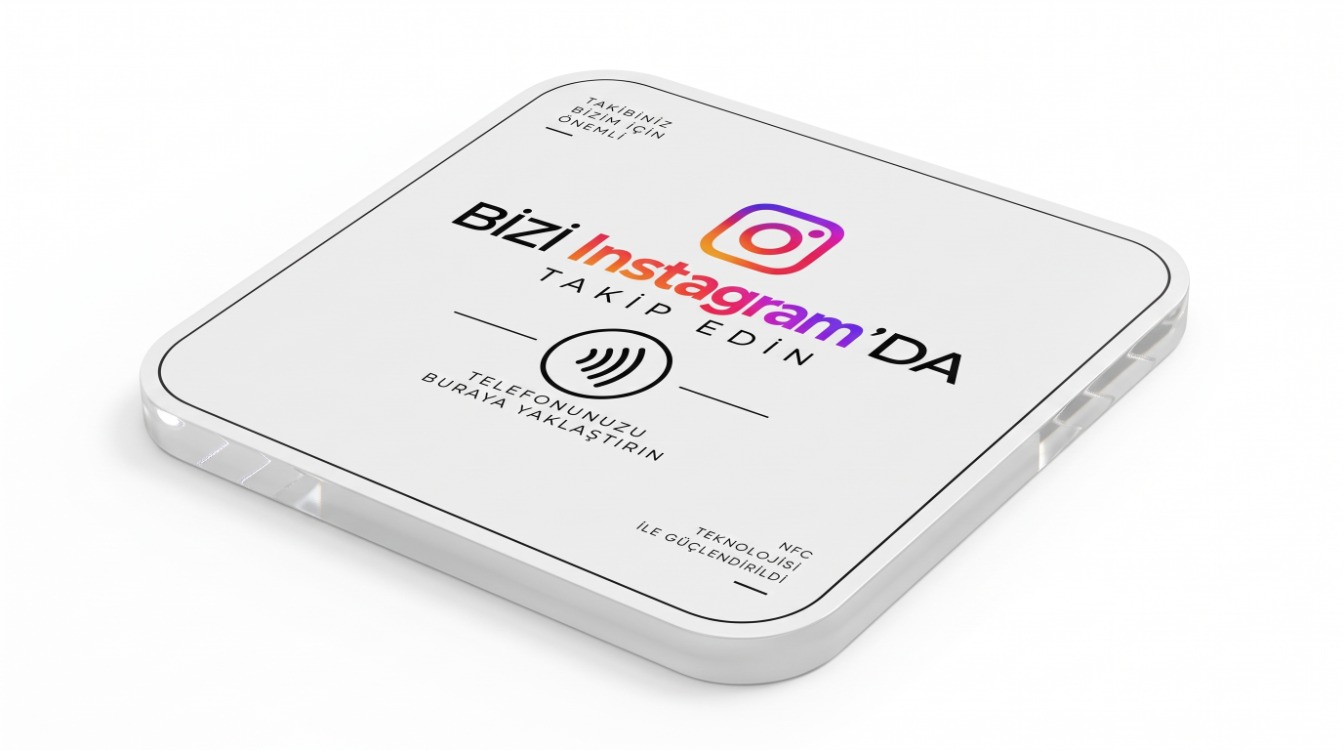 Touchify | İşletmeler ve İçerik Üreticileri İçin Instagram Takip NFC Kartı