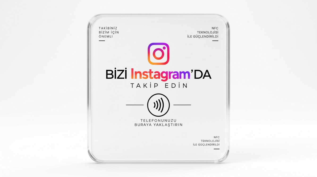 Touchify | İşletmeler ve İçerik Üreticileri İçin Instagram Takip NFC Kartı