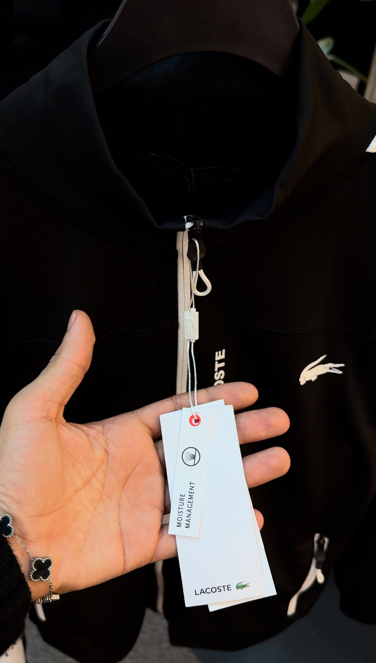 Lacoste Fermuarlı Hırka