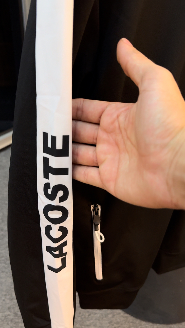 Lacoste Fermuarlı Hırka