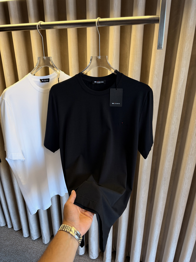 Kiton Basic Logo Pamuk Tişört