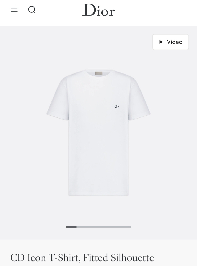Dior CD Icon Cotton Tshirt