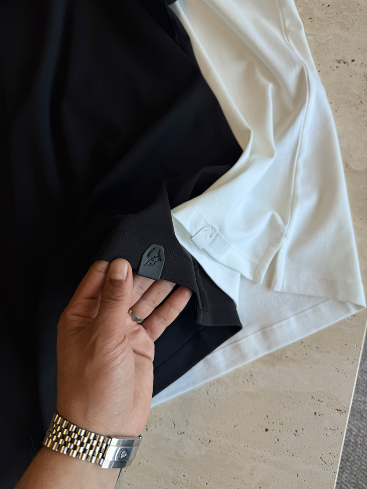 Brioni Deri Logo Pamuk Tshirt