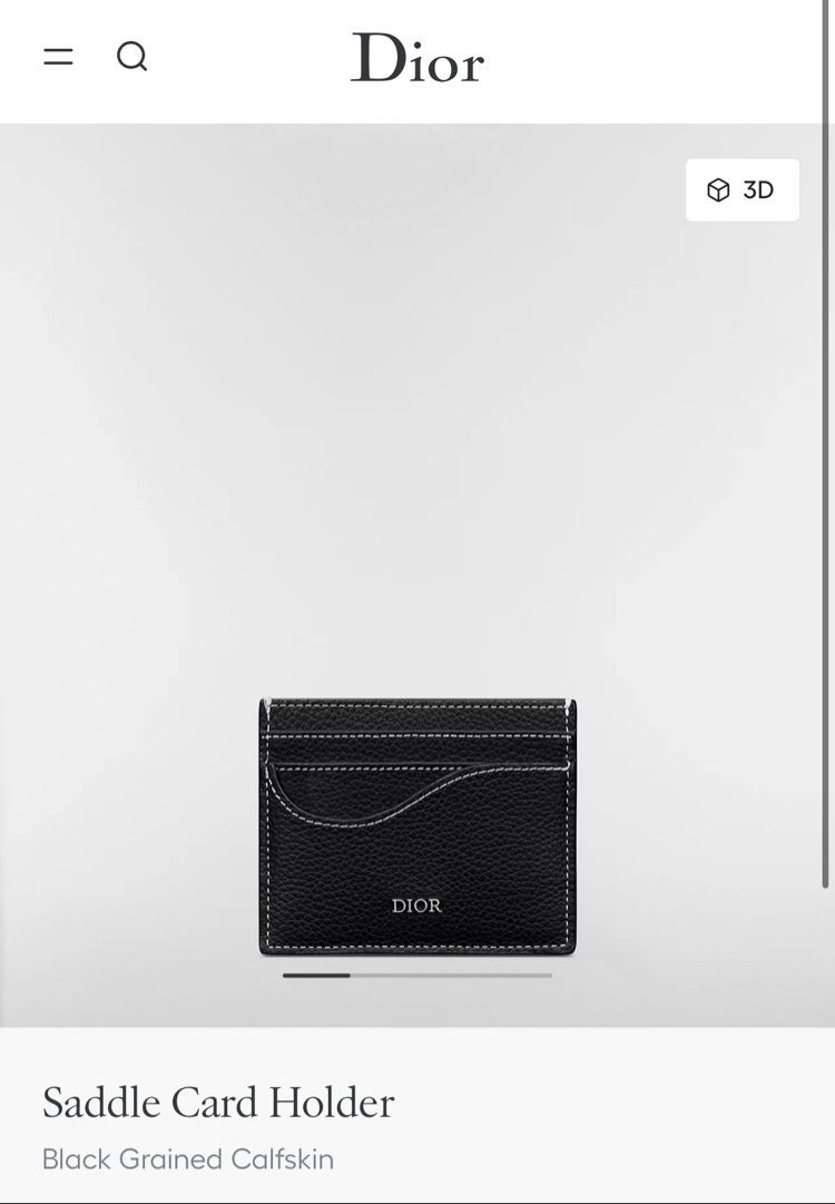 Dior Card Holder