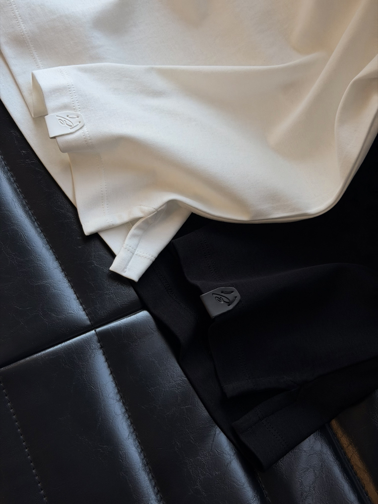 Brioni Deri Logo Pamuk Tshirt