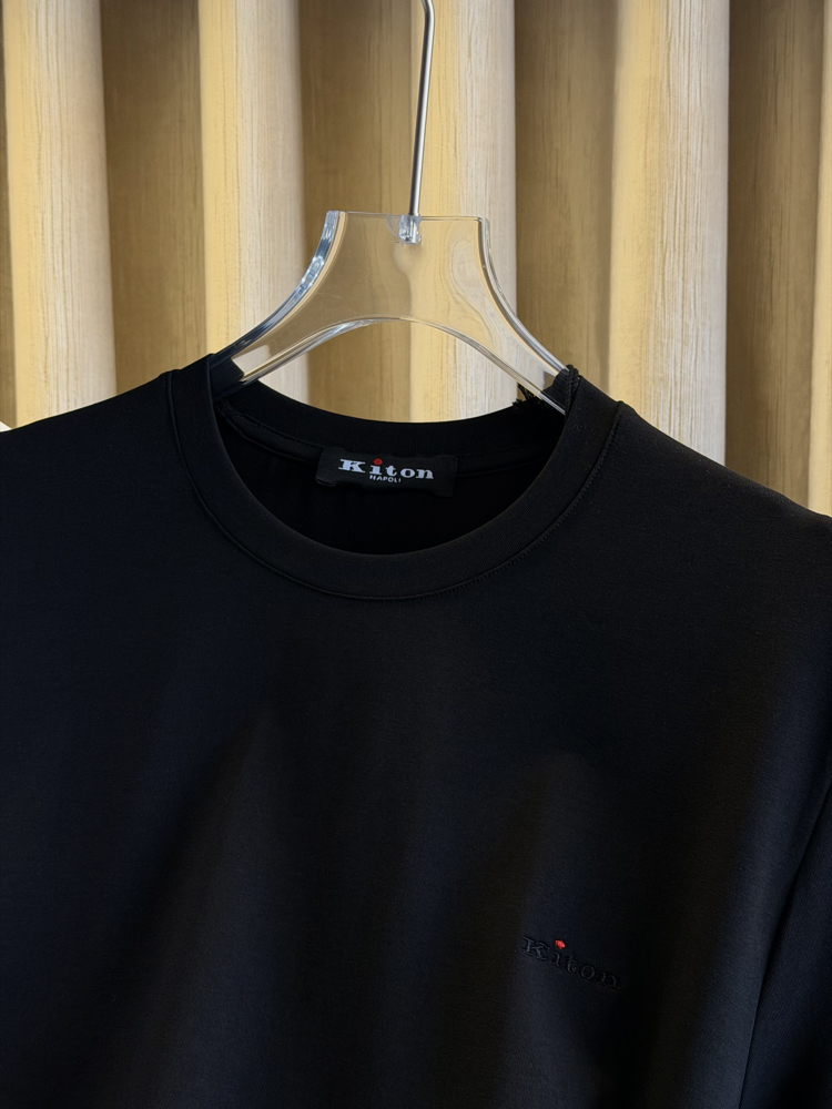 Kiton Basic Logo Pamuk Tişört