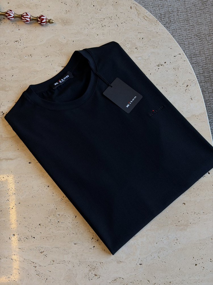 Kiton Basic Logo Pamuk Tişört