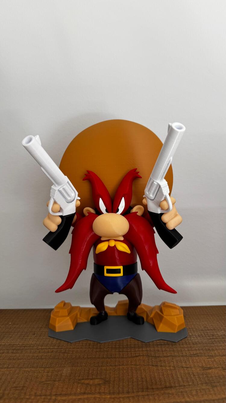 Yosemite Sam Dekoratif Figür – Looney Tunes Koleksiyon Ürünü
