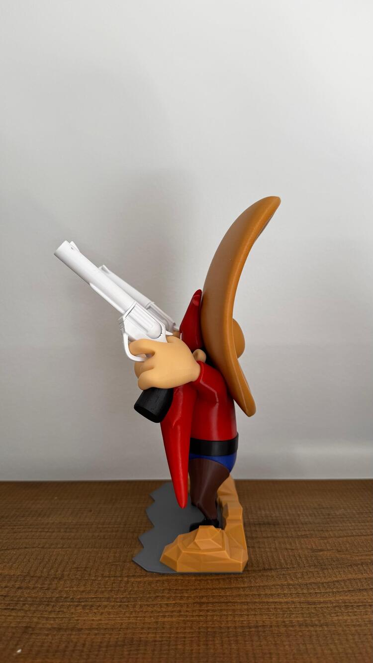 Yosemite Sam Dekoratif Figür – Looney Tunes Koleksiyon Ürünü