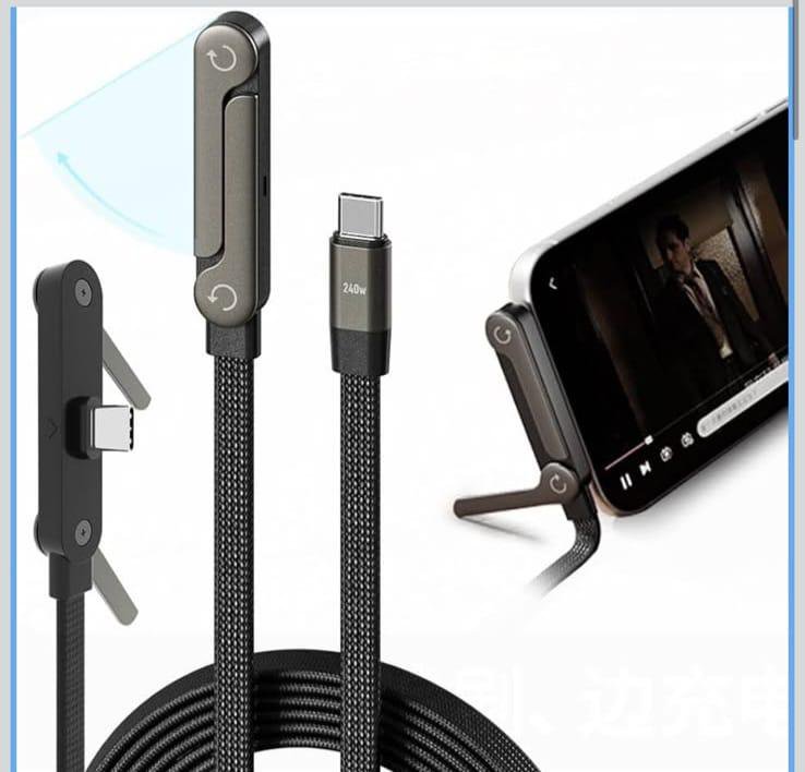 240W TELEFON STANTLI FAST TYPE C TO TYPE C USB ( 8937 )