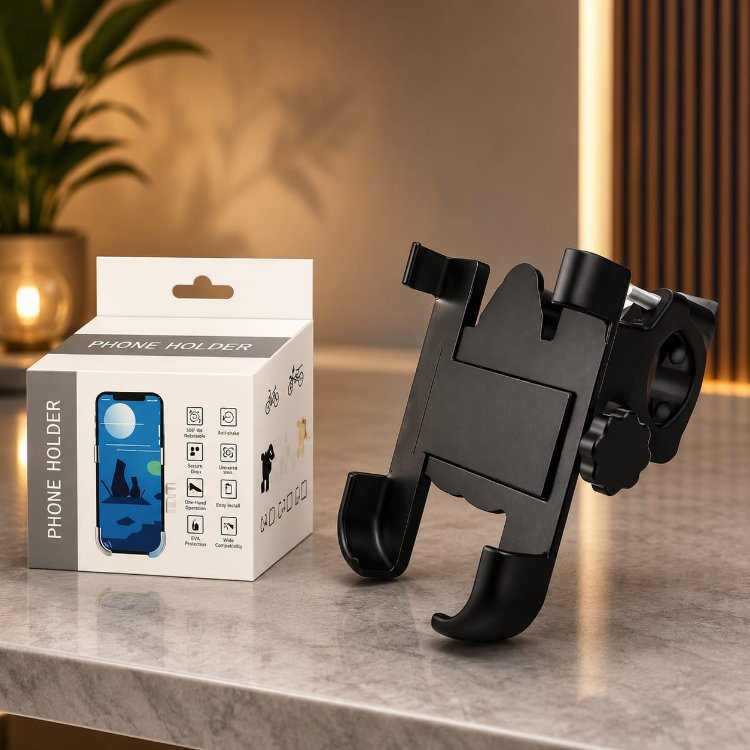 METAL MOTORSİKLET BİSİKLET TELEFON TUTUCU