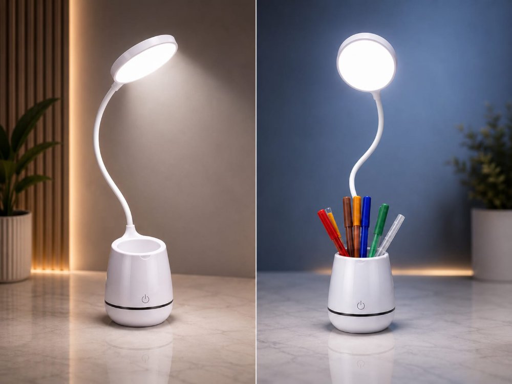 24 LEDLİ 3 IŞIK MODLU MASA LAMBASI