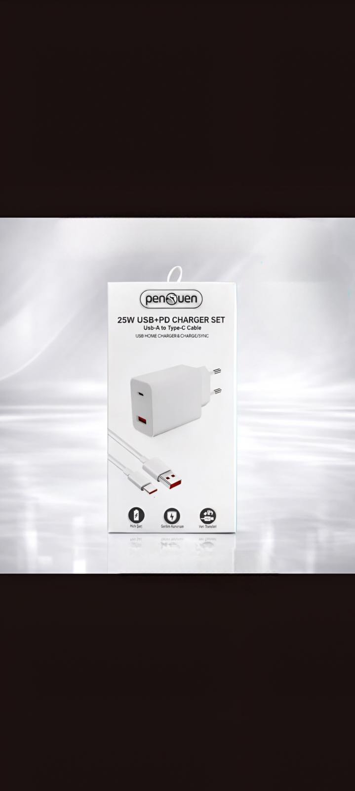 25W USB + PD FAST TYPE SARJ