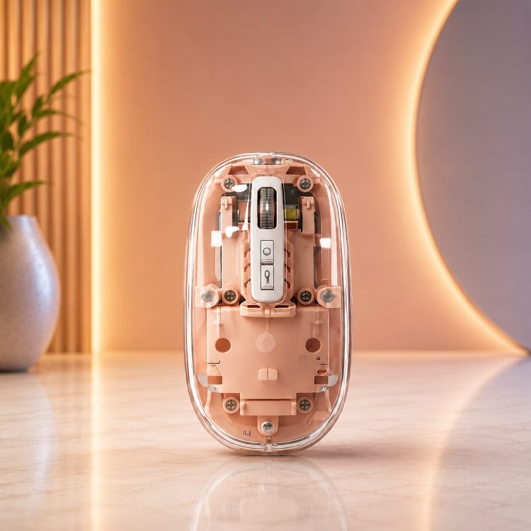 ŞEFFAF WİRELESS MOUSE (M 3777)