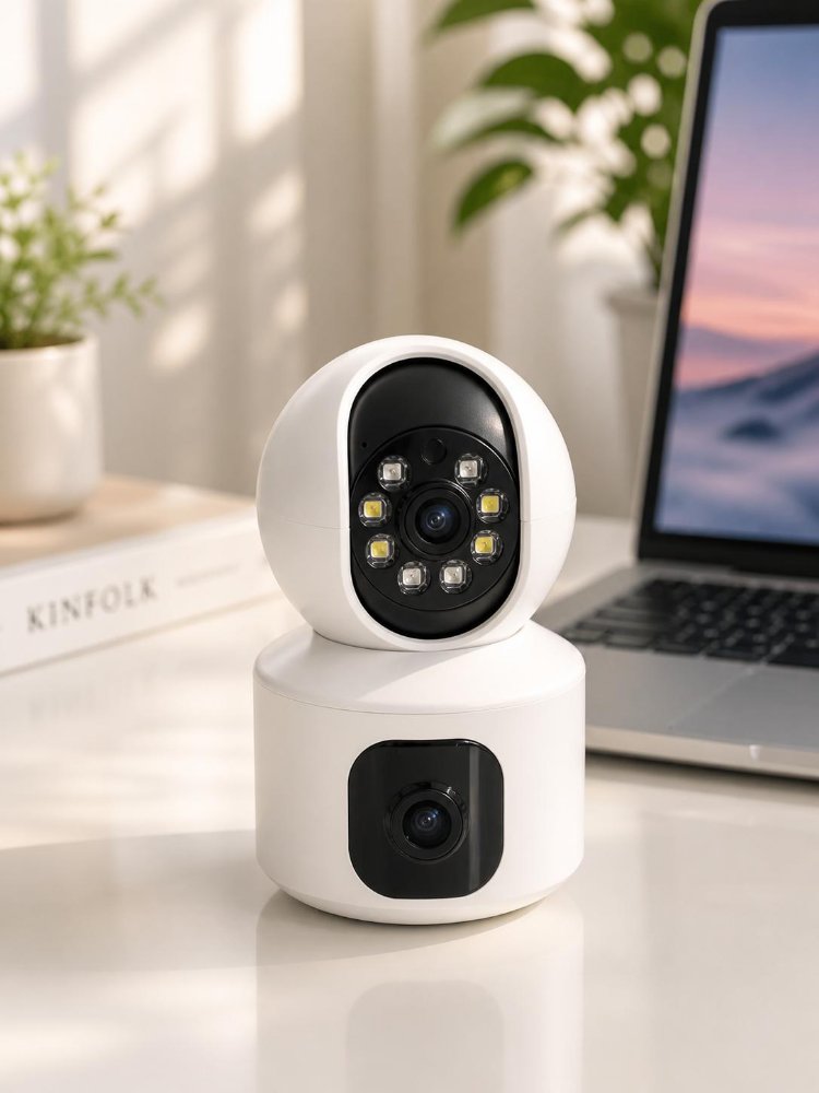 360 DERECE DÖNEBİLEN AKILLI GÜVENLİK KAMERASI (LF Q5)