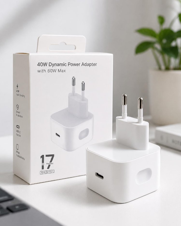 40W PD İPH 17 SERİSİ UYUMLU HIZLI ŞARJ ADAPTÖRÜ (17 BAŞLIK)
