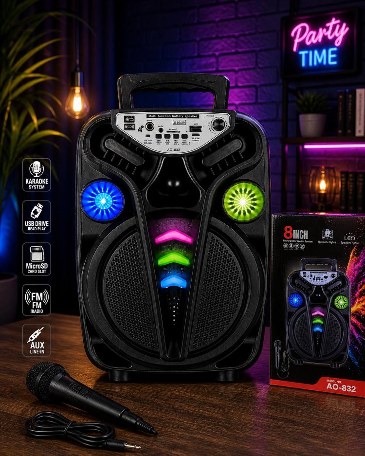 KARAOKELİ WİRELESS SPEAKER (4681)