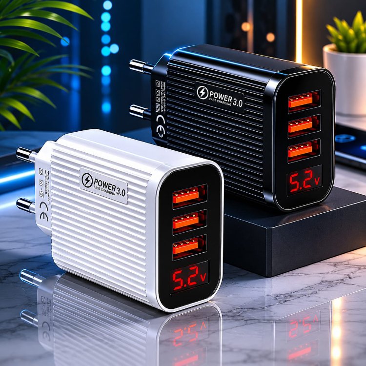 3.1 AMPER 3 USB ÇIKIŞLI BAŞLIK (KUTULU)