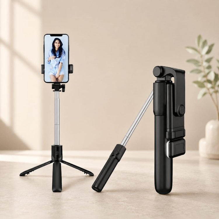 LED IŞIKLI BLUETOOTH SELFİE ÇUBUĞU (R1S)