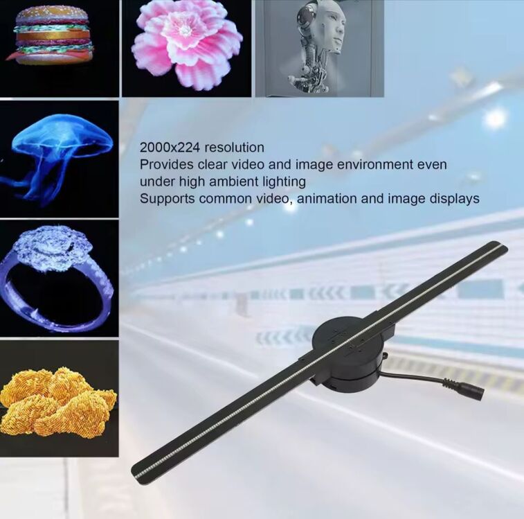 3D hologram fan