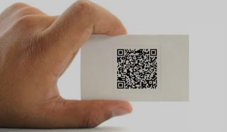 QR KODLU BASKILI KART 