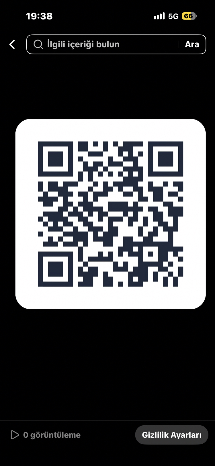QR KODA ÇEVİRME