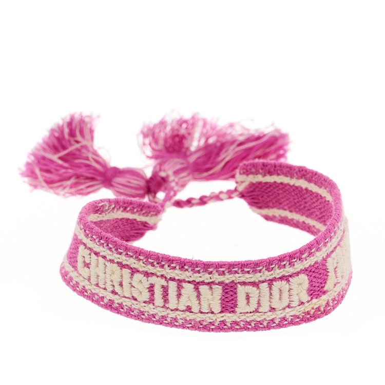 Pembe Dior İp Bileklik