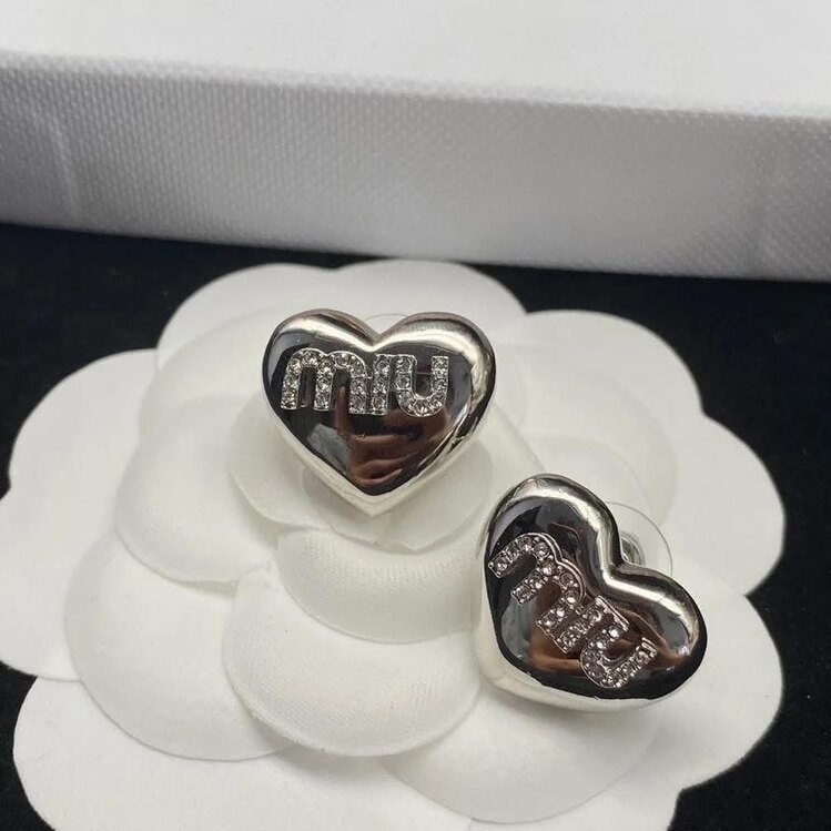 Miu Heart Silver Küpe