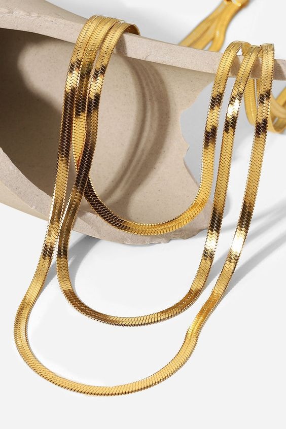 İtalyan Gold Zincir - 60 CM