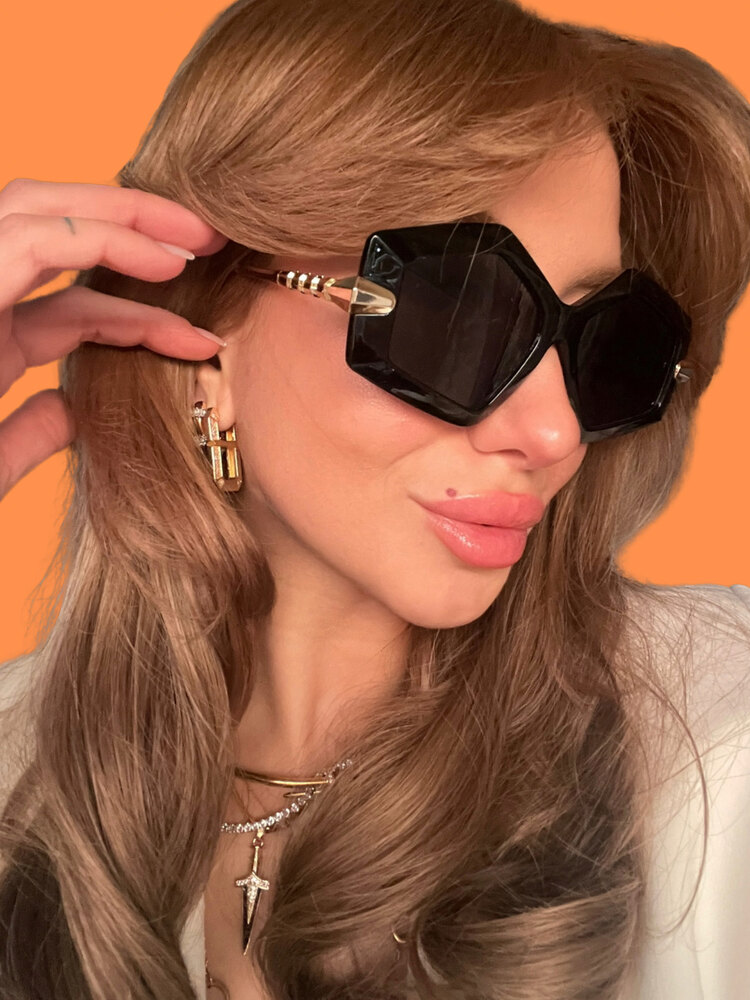 Bvlgari Model Siyah Güneş Gözlüğü 